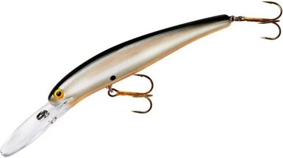  Bomber Wobbler Deep Long A, B-24A PBO - Pearl / Black Back Orange Belly  