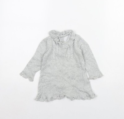 Pulloverkleid Mädchen UK-Größe 6-9 Monate F&F