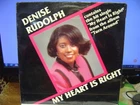 New Sealed Denise Rudolph my heart is right rare modern soul boogie gospel 12"