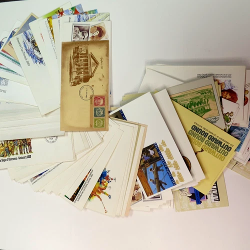 Lot of 100 Australia FDCs – 1980s First Day Covers, 56 Unique, 44 Duplicates