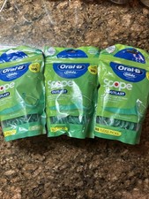 Lot of 3 Oral B Glide Floss Picks Mint Flavor Value Pack 150 Ct Scope Outlast
