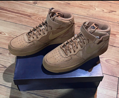 Nike Air Force 1 Mid '07 WB Herren Sneaker Beige EU 45 DJ9158-200