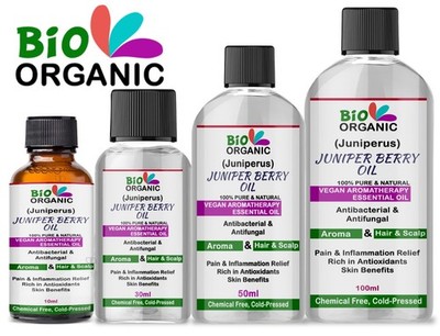 Ätherisches Wacholderbeerenöl - 100% rein - für vegane Aromatherapie & Raumduft