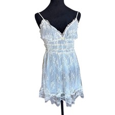 Vintage Oscar de la Renta Pink Label Lace Dress L NWT