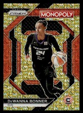 DeWanna Bonner 2024 Panini Prizm Monopoly WNBA #WNBA7 Gold Shimmer #/500