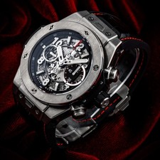 Hublot Big Bang Unico 44mm Skeleton Dial Titanium 411.NX.1170.RX Box & Papers 11
