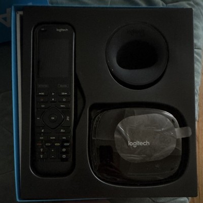 Logitech Harmony Elite Remote Control w/ Hub & Charging Cradle, Black