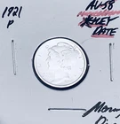 1921-P Philadelphia Mint Mercury Dime, Superb Gem AU+++, RARE This Nice!