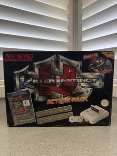 Super Nintendo SNES Console Big Box Killer Instinct AUSTRALIAN EXCLUSIVE CIB PAL
