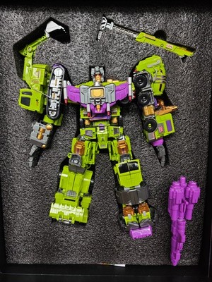 Devastator Robot Transformation 27CM 6IN1 Figure Toys Gift NO BOX