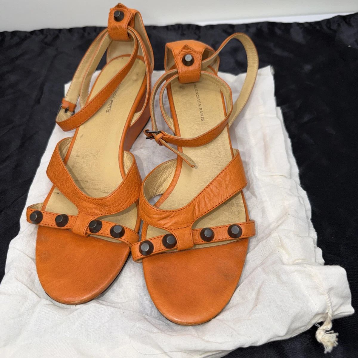 L07430）BALENCIAGA ウェッジソールグラディエーターサンダル 39 Balenciaga Wedge Gladiator Sandals for Women for sale | eBay