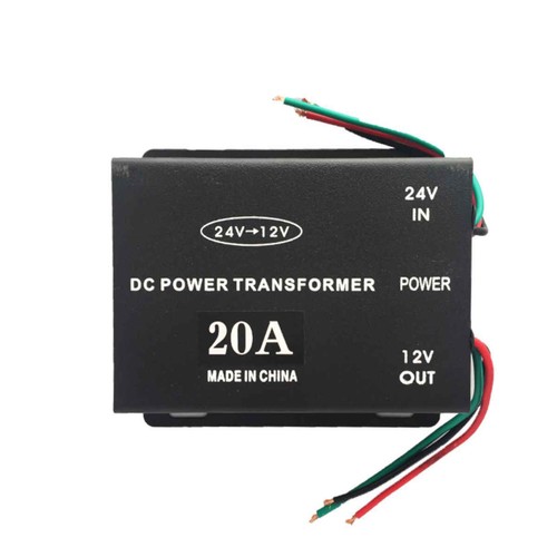 Riduttore di tensione DC DC da 24V a 12V 20A automezzi, barche, camion - Picture 2 of 2