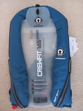 Crewsaver Crewfit Sport 165N Auto belt Lifejacket In Blue New with tags