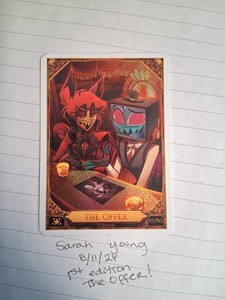 Hazbin Hotel Trading Cards Secret Rare | eBay
