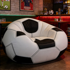 Fußball Luftsessel Sofa Fussball Aufblasbarer PVC Sitzsack Sessel für Nickerchen