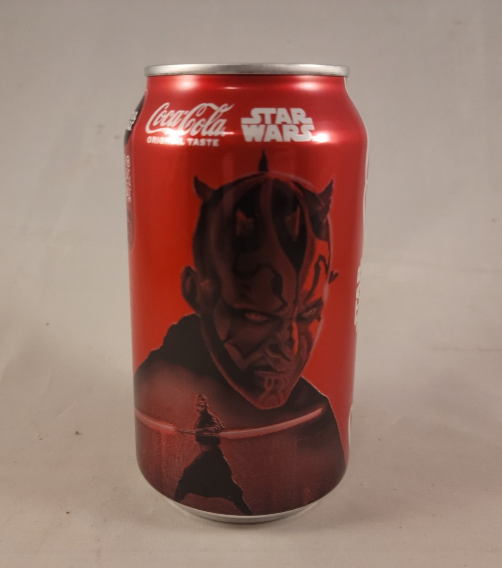 Coca-Cola x Star Wars - Darth Maul - 2025 Limited Edition - 12 fl oz Can - New