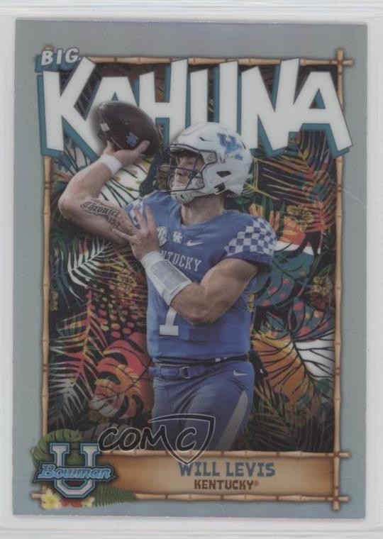 2022 Bowman U Chrome The Big Kahuna Will Levis #TBK-7 1u6