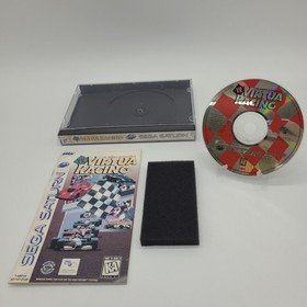 SEGA Saturn - Time Warner Interactive's VR Virtua Racing - Complete Tested