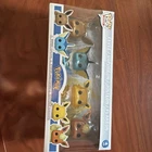 Funko Pop! Pokemon 4-Pack Eevee Vaporeon Flareon Jolteon Sun faded Box