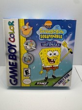 SpongeBob SquarePants: Legend Of The Lost Spatula Game Boy Color COMPLETE MINT
