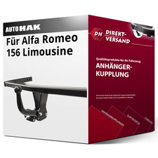 Für Alfa Romeo 156 Limousine Typ 932 (Auto Hak) Anhängerkupplung starr top