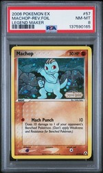 Machop 57/92 EX Legend Maker Reverse Holo