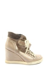 BUFFALO LONDON Plateausneaker Damen Sneaker Gr. DE 39 braun Casual-Look