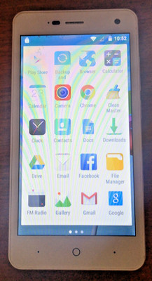 ZTE Blade L3 Smartphone Handy entsperrt 8GB 8MP - weiß sehr guter Zustand