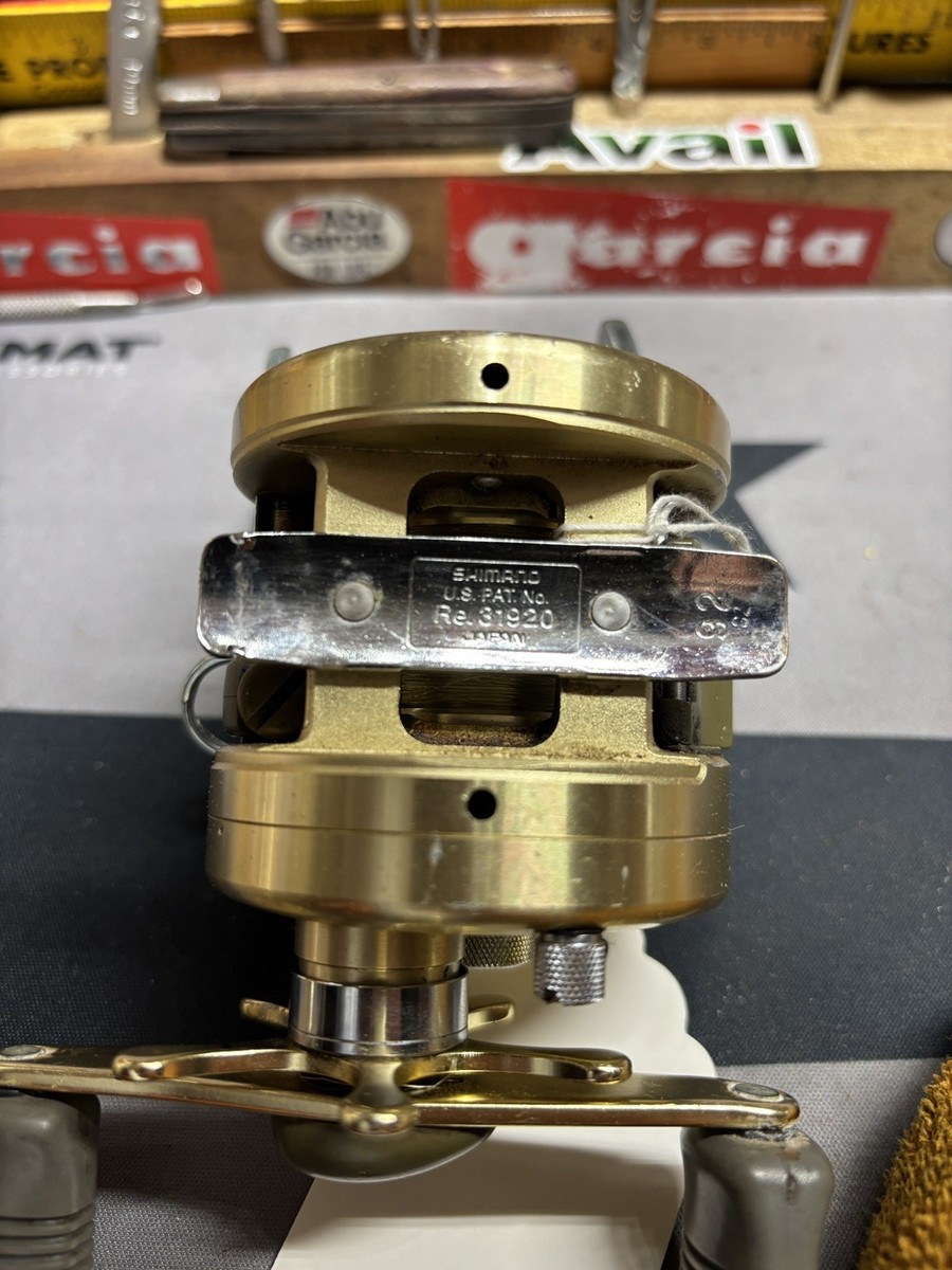 Shimano Gold Calcutta 250 Baitcasting Fishing Reel | eBay
