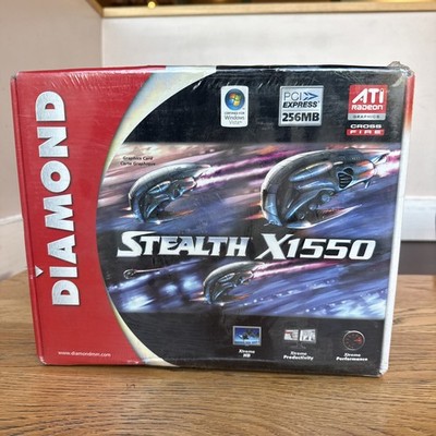 Diamond Stealth X1550 PCI Express 25B ATI Radeon Graphics Card X1550pcie256