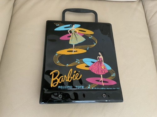 Vintage Mattel Barbie Doll Record Tote, Blank Index, Handles MINT Dated 1961 - Picture 9 of 17