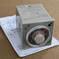 New H3CR-F8 For Omron Twin Timer Time Relay 100-240VAC