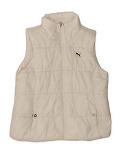 PUMA Womens Padded Gilet UK 16 Large  White DB56