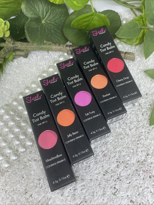 Sleek Candy Tint Balm Lippenpflege mit Geschmack und Farbe 5er Set 5 x 4,5g neu