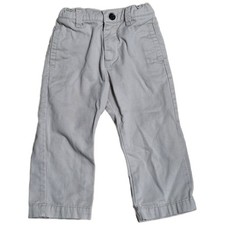 OshKosh B'gosh Chino Pants Boy's Size 24 Months Beige Elastic Waist