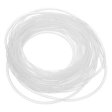 10M 32.8Ft 3.5MM 0.14" Dia High Density Solid Silicone Seal Strip,White