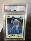 1990 Fleer Box Panel Hand Cut #C-10 Ken Griffey Jr. Mariners PSA 8