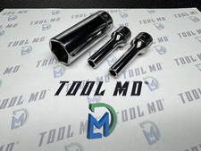 Snap-on Tools Usa New 3pc 38 Drive 6pt Metric Deep Add On Socket Set Sfsm20 Snap-on Tools Usa New 3pc 38 Drive 6pt Metric Deep Add On Socket Set Sfsm20
