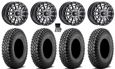 ITP SD10 Bdlk 15x6.5 Wheels GM 32"Incursion A/T Tires Can-Am Maverick R