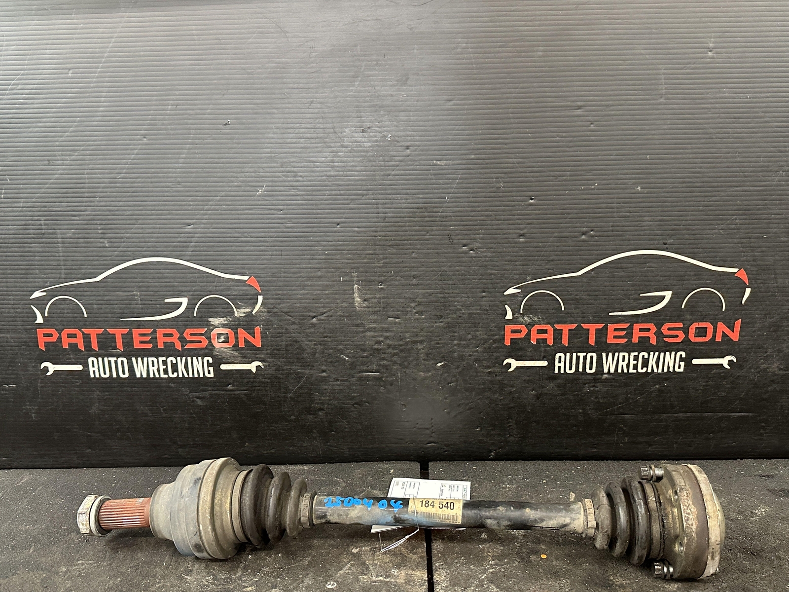 02-06 MASERATI SPYDER 4.2 REAR LEFT DRIVER SIDE CV AXLE SHAFT 184540
