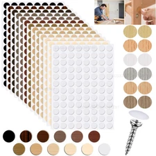 21mm Self Adhesive Decorative Screw Holes Nail Cams Cover Caps Furniture Kitchen