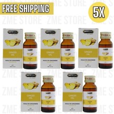 5X Hemani Ginger Natural 100 Oil 30 ml                    