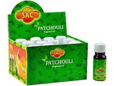 SAC Aroma Oil 1/3 OZ (10 ml) Bottle - Patchouli