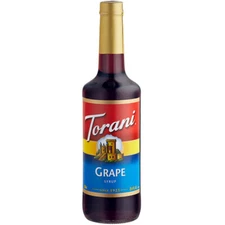 Torani Grape Flavoring / Fruit Syrup 750 mL Glass Bottle 880361903