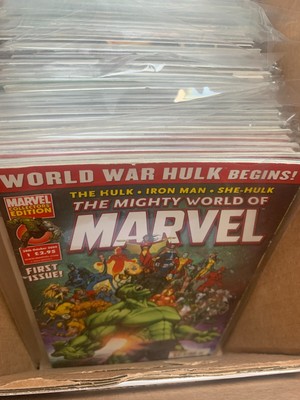 Mighty World of Marvel Comics Serie Saga Bände 1 - 59 Sammler Roman