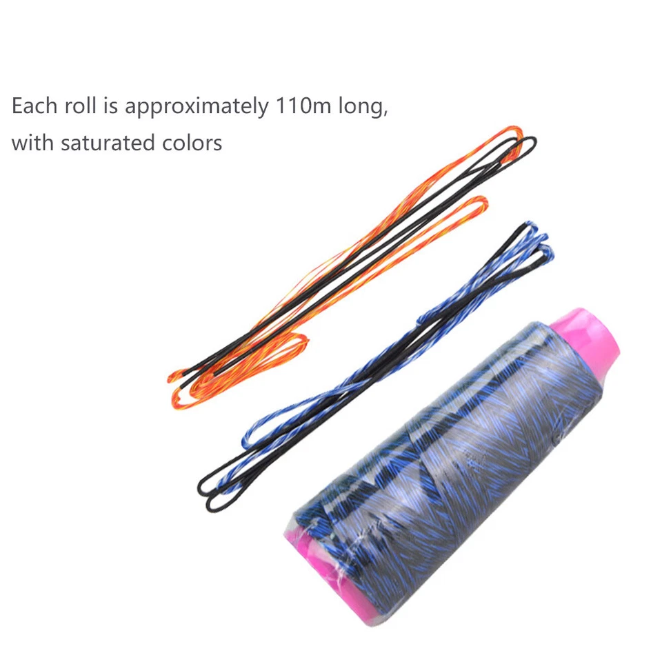 Archery Bowstring Material Dacron Bow String Rope Making Thread Recurve Hunting - Image 2 of 2