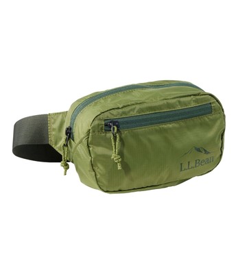L.L.Bean Storeaway Waist Pack, Free Size, Cedar Green, Lightweight and Portable
