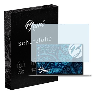 Bruni 2x Folie für Tecno Megabook S1 Schutzfolie Displayschutzfolie