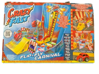 Little Tikes My First Cars Crazy Fast "Flip & Fly Carnival" Game 2 Games In 1 - Image 1 of 4