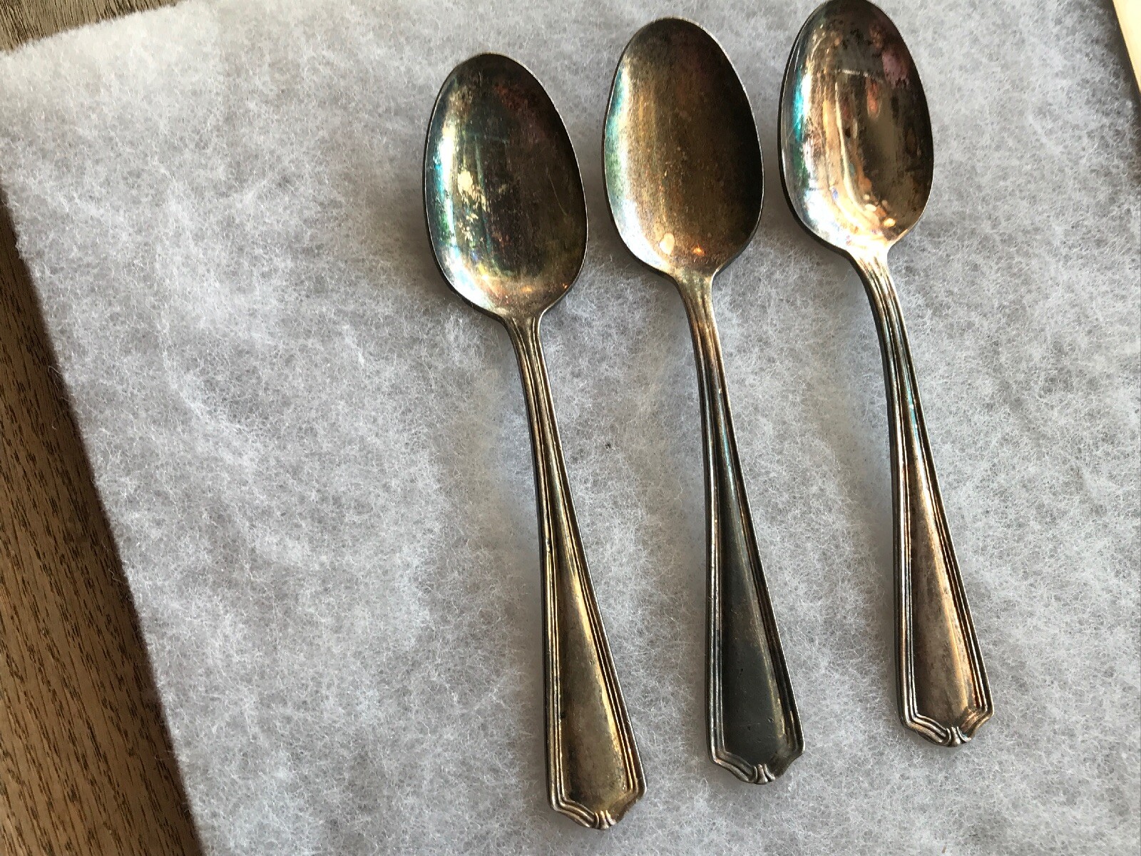 3 Albert Pick Hotels Vintage Silverware Spoons eBay